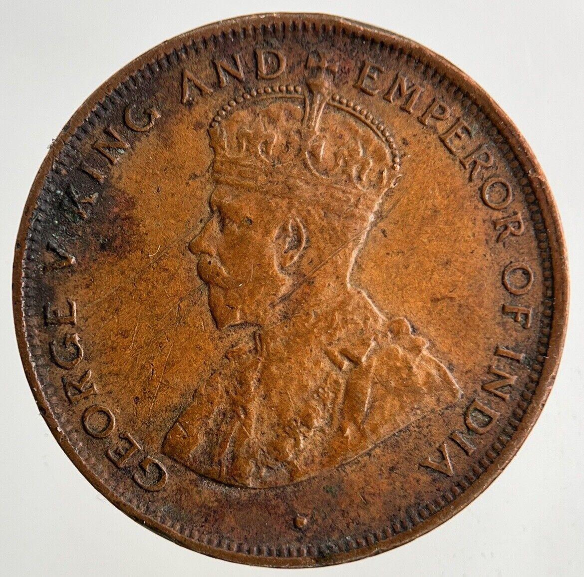 1912 Ceylon 1 Cent Coin | Very High Grade