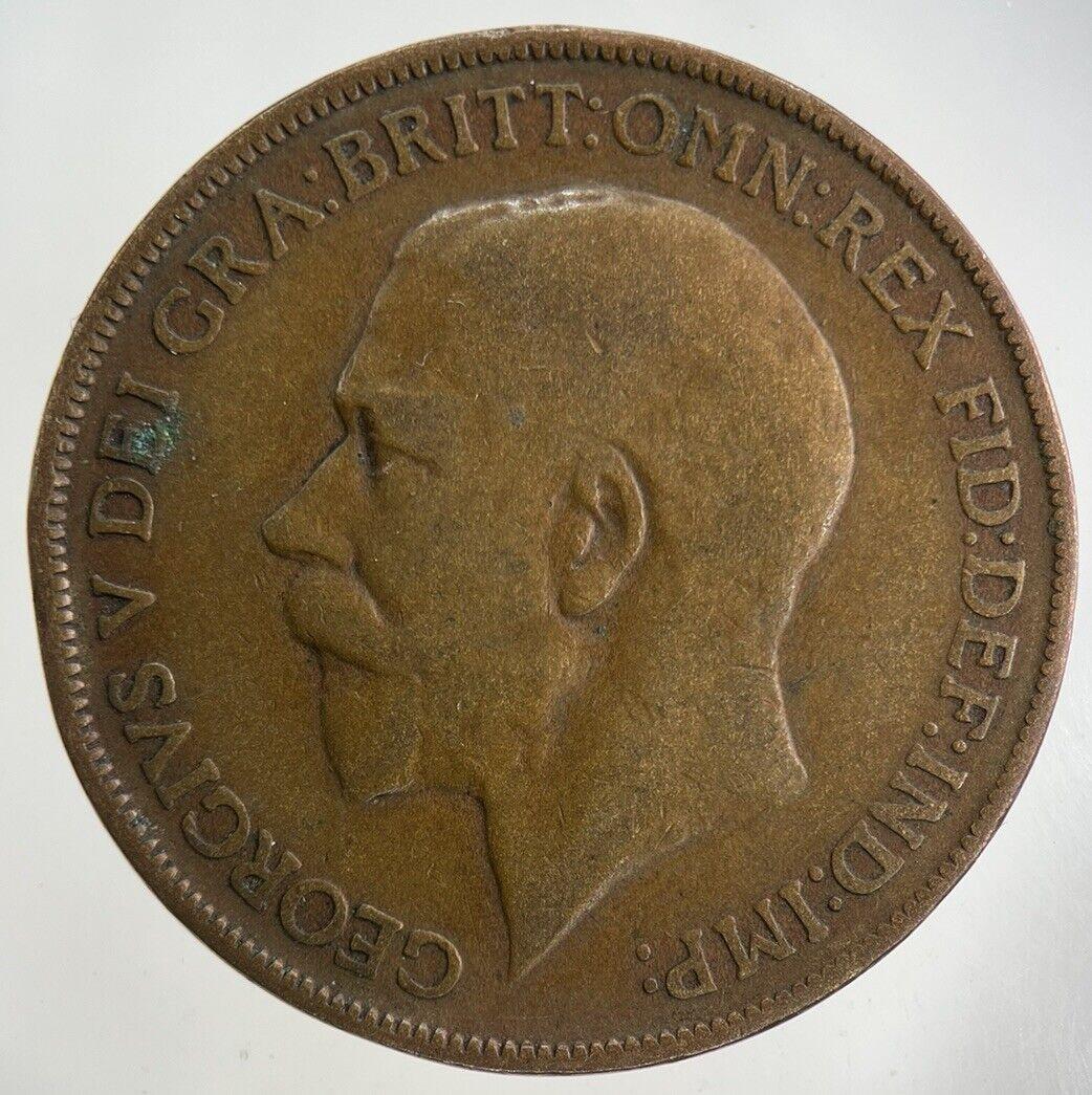 1912 George V One Penny Coin | Collectable Grade