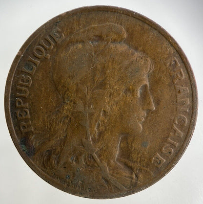 1912 France 10 Centimes Coin | Fine Collectable Grade