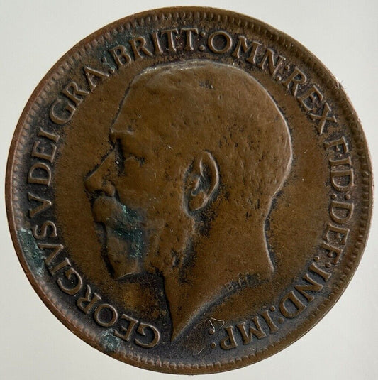 1912 George V Farthing Coin | Fine Collectable Grade