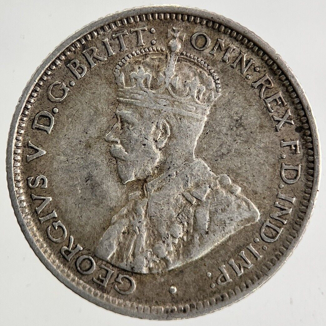 1912 Australia Silver Sixpence Coin | Fine Collectable Grade