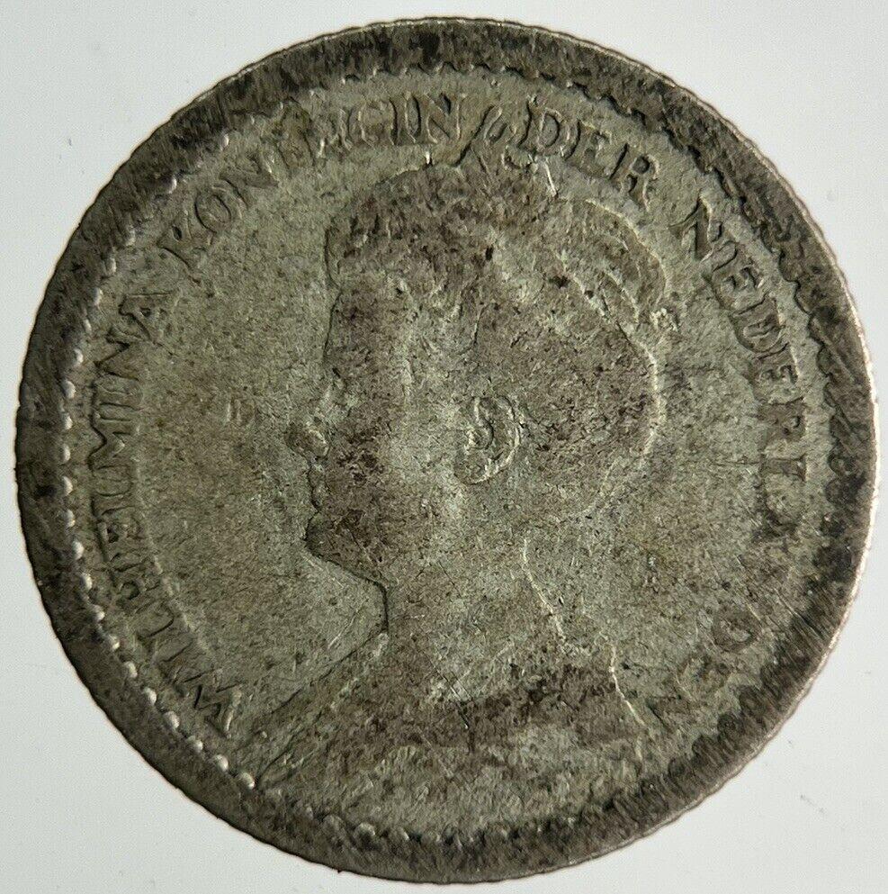 1912 Netherlands 10 Cents Silver Coin | Collectable Grade
