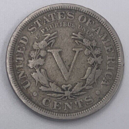 1912 USA American Nickel 5 Cents Coin | Collectable Grade | a219