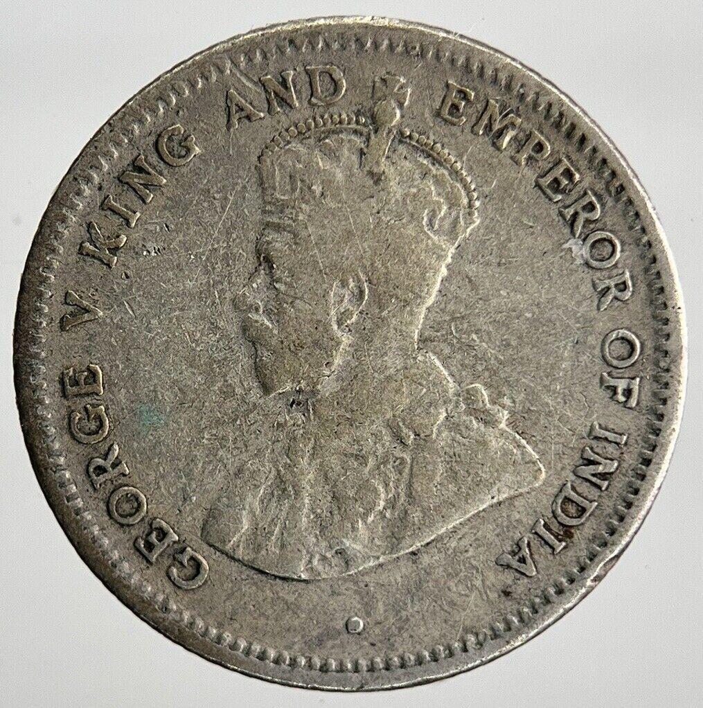 1913 25 Cents Ceylon Silver Coin | Collectable Grade | a1997