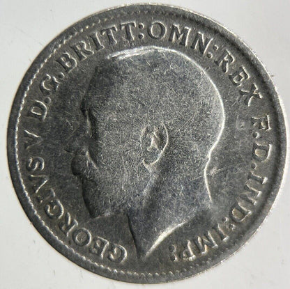 1912 George V Threepence Silver Coin | Fine Collectable Grade