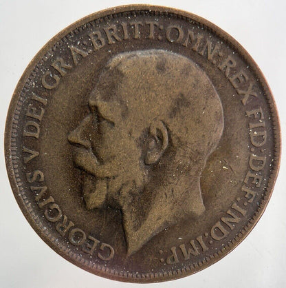 1912-H George V One Penny Coin | Collectable Grade