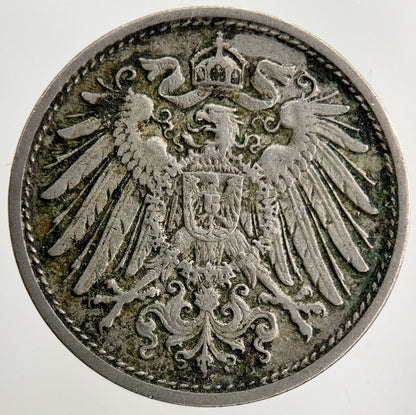1912 Germany 10 Pfennig Coin | Very High Grade