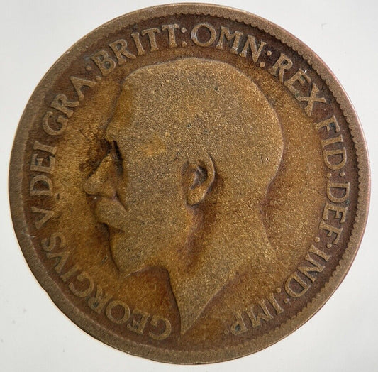 1913 George V Half-Penny Coin | Collectable Grade
