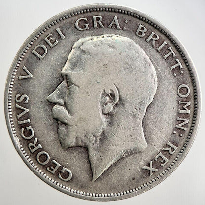 1913 George V Half-Crown Silver Coin | Fine Collectable Grade | a2634