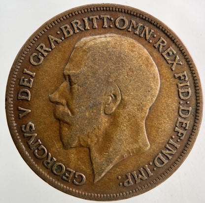 1913 George V One Penny Coin | Collectable Grade