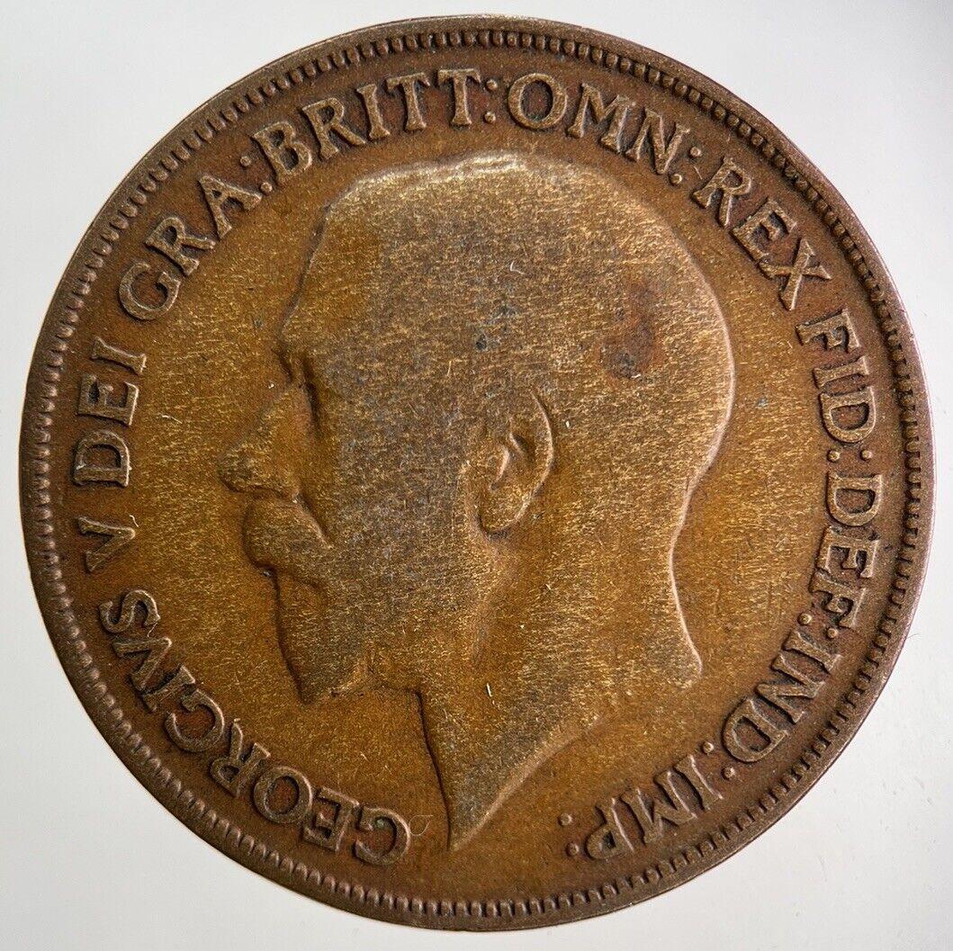 1913 George V One Penny Coin | Collectable Grade
