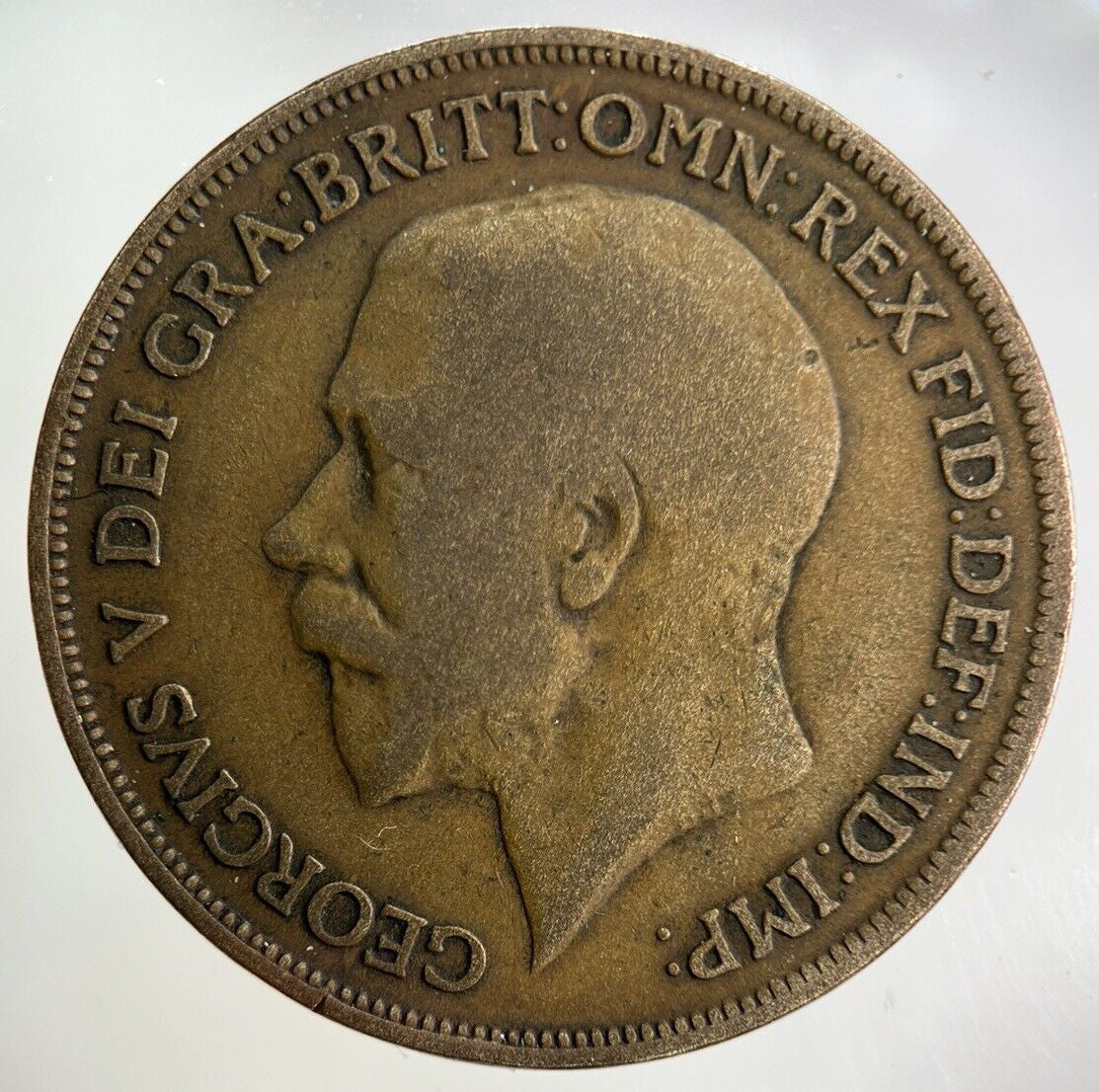 1913 George V One Penny Coin | Collectable Grade