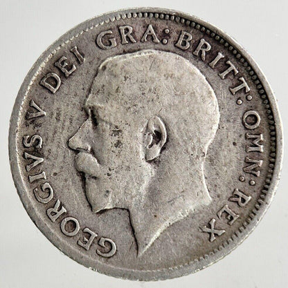 1913 George V Sixpence Silver Coin | Fine Collectable Grade