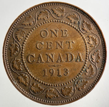 1913 Canada One Cent Coin | Very High Grade