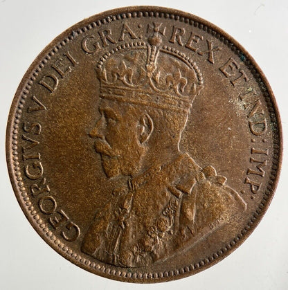 1913 Canada One Cent Coin | Very High Grade