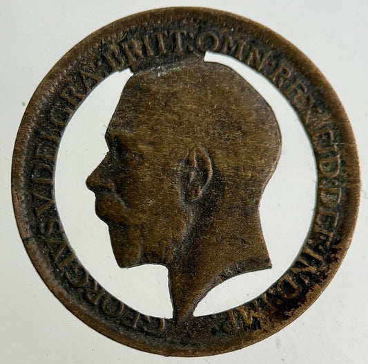 1913 George V Modified Farthing Coin | Collectable Grade