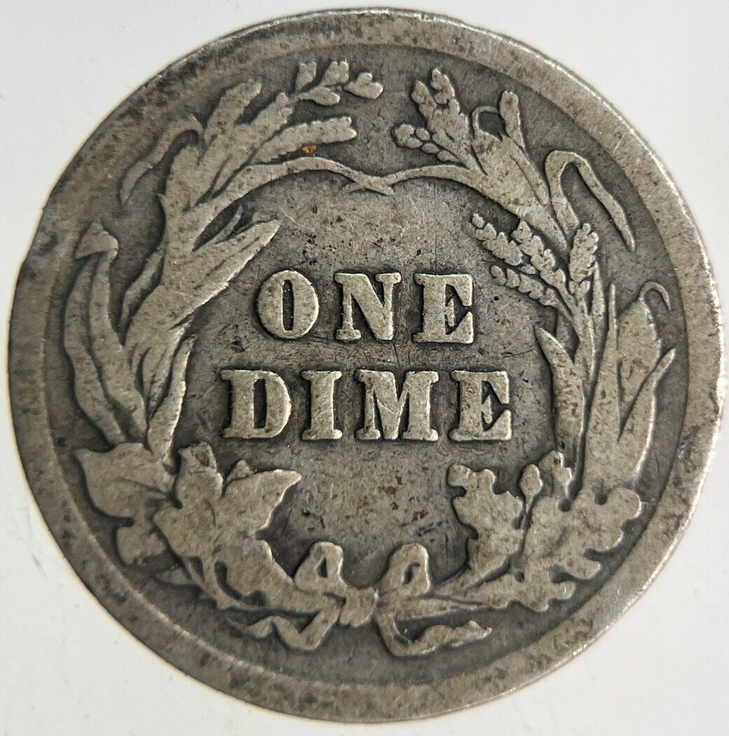 1913 US USA Barber Dime Silver Coin | Collectable Grade