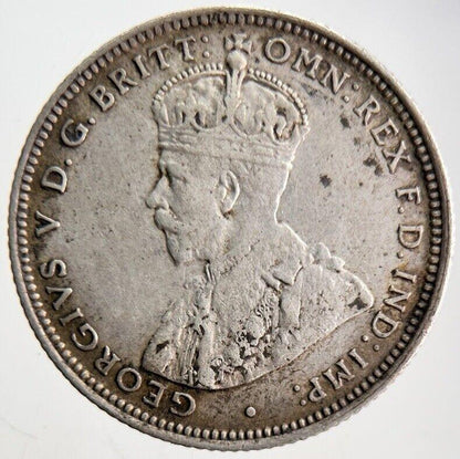 1914 Australia One Shilling Silver Coin | Very High Grade | a4618