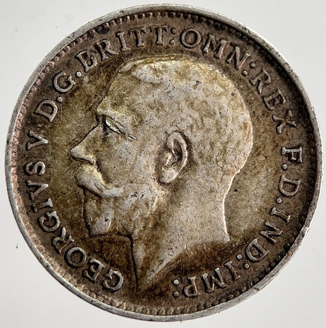 1913 George V Threepence Silver Coin | Very High Grade | a8580