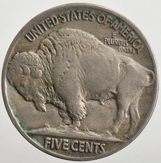 1913 USA Buffalo Indian Head Nickel 5 Cents Coin | Fine Collectable Grade a5649