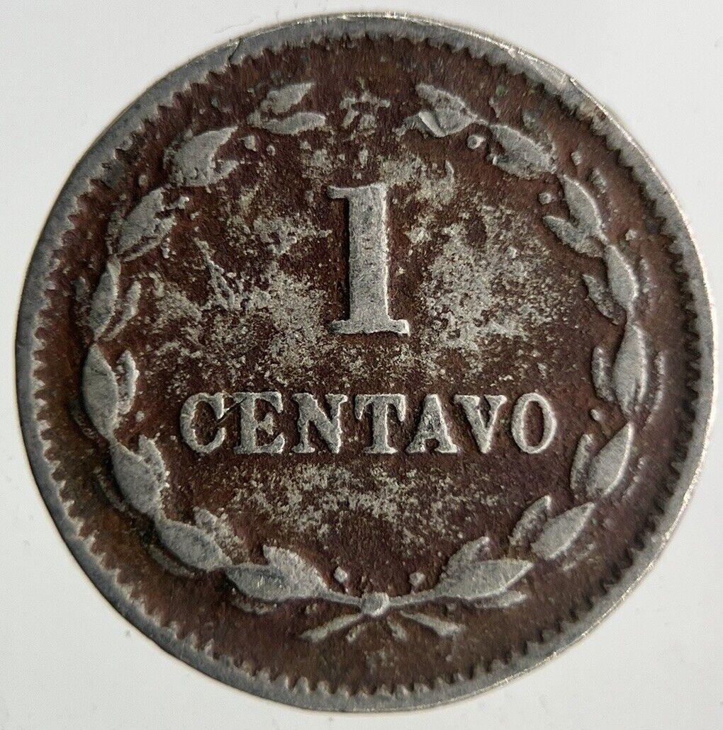 1913 Salvador 1 Centavo Coin | Fine Collectable Grade