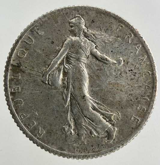 1914 France 1 Franc Silver Coin | Fine Collectable Grade