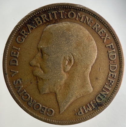 1914 George V One Penny Coin | Collectable Grade
