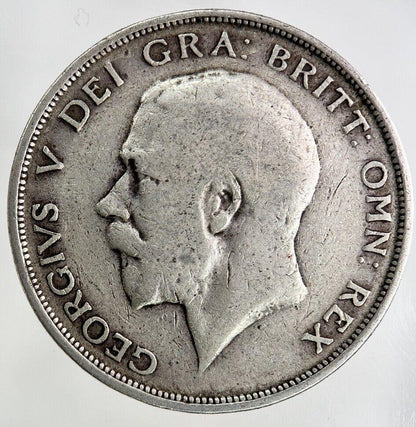1914 George V Half-Crown Silver Coin | Collectable Grade