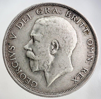 1914 George V Half-Crown Silver Coin | Very High Grade