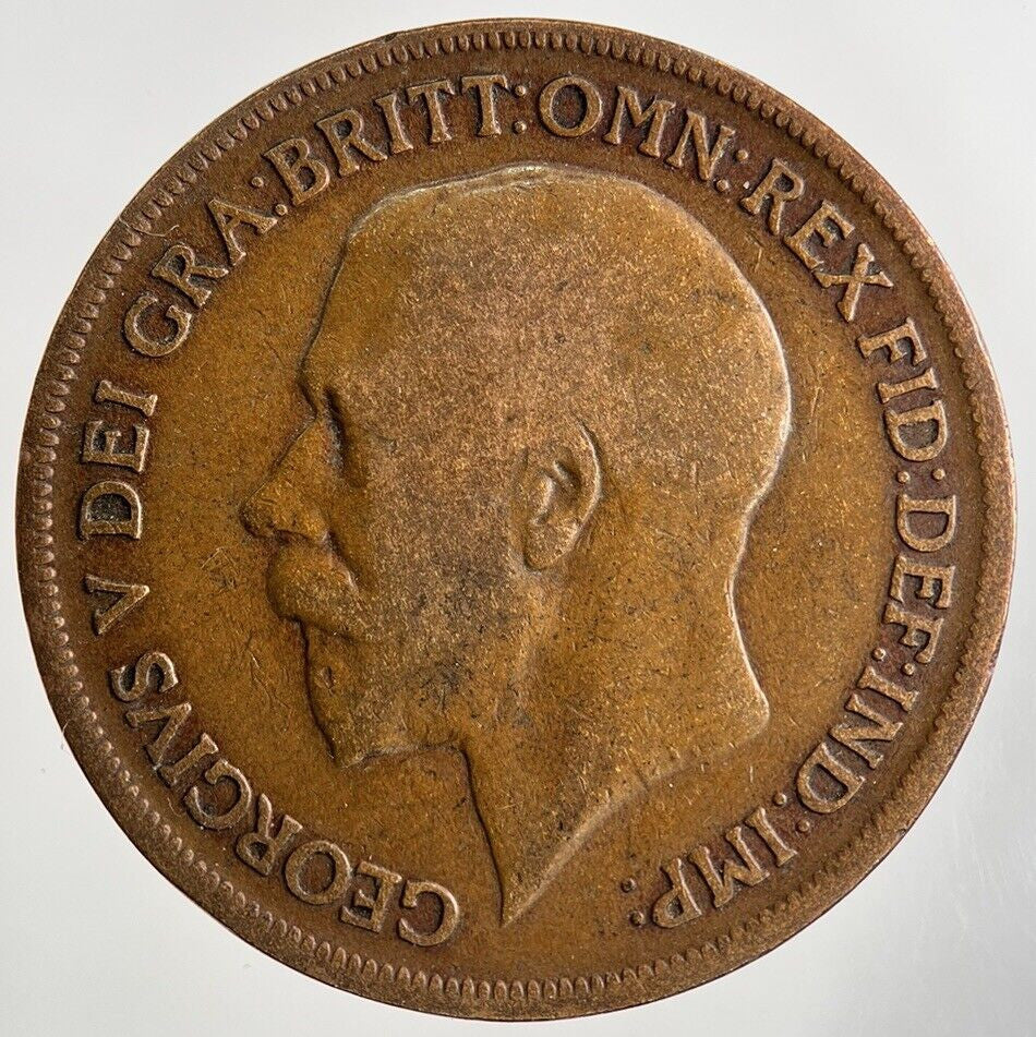 1914 George V One Penny Coin | Collectable Grade