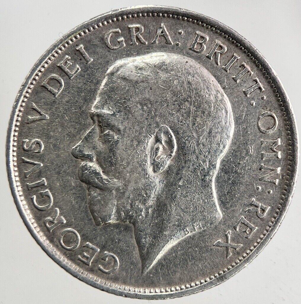 1914 George V One Shilling Silver Coin | Fine Collectable Grade