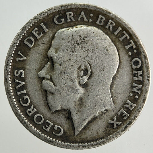 1914 George V Sixpence Silver Coin | Collectable Grade
