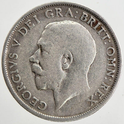 1914 George V Shilling Silver Coin | Collectable Grade | a5543
