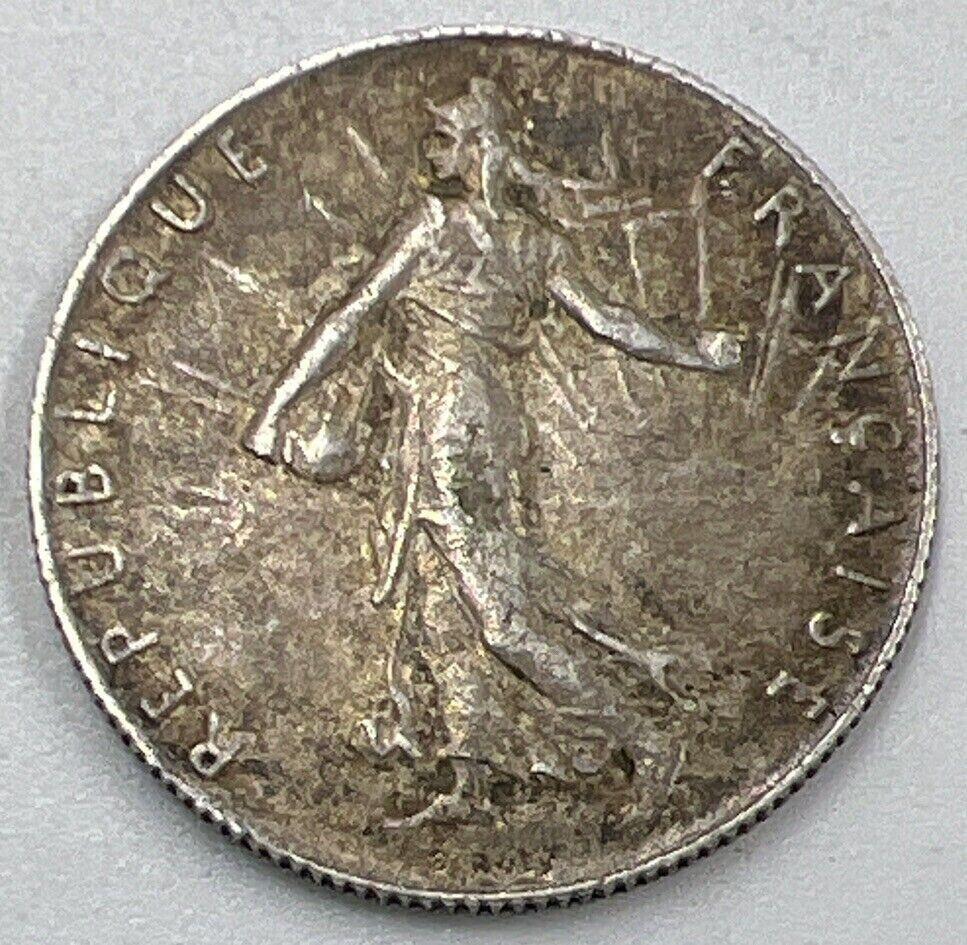 1915 France 50 Centimes Silver Coin | Collectable Grade