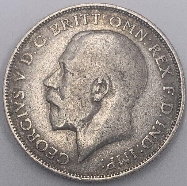 1915 British Florin | Silver Coin | King George V | Collectable Grade | a180