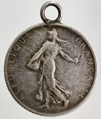 1915 France 1 Franc Silver Coin | Fine Collectable Grade