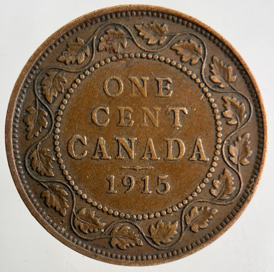 1915 Canada One Cent Coin | Fine Collectable Grade