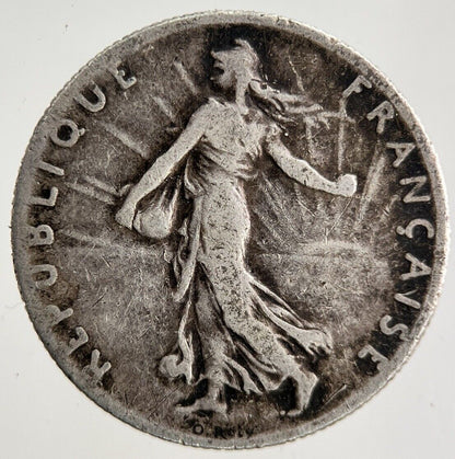 1915 France 50 Centimes Silver Coin | Collectable Grade