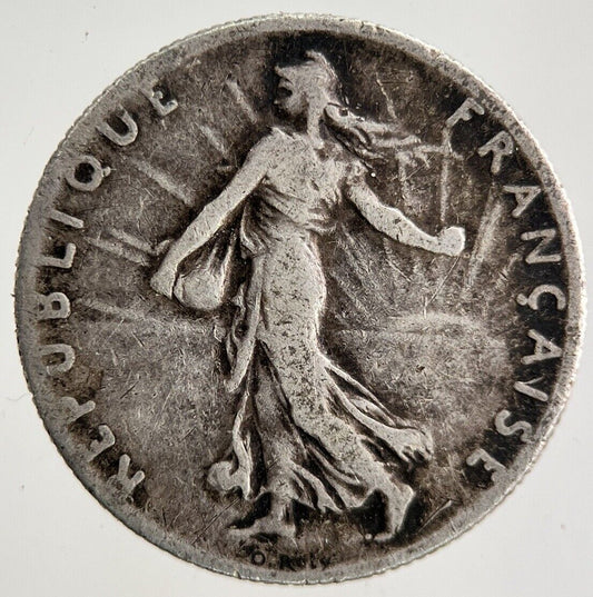 1915 France 50 Centimes Silver Coin | Collectable Grade