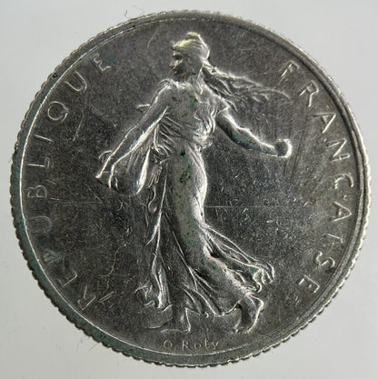 1915 France 1 Franc Silver Coin | Fine Collectable Grade