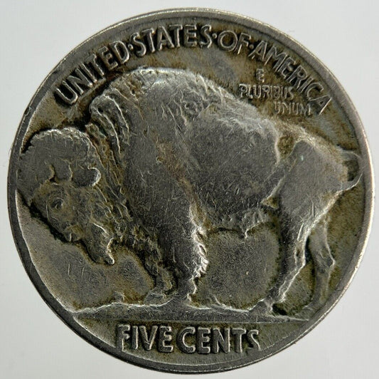 1914 US USA Buffalo Nickel Coin | Fine Collectable Grade