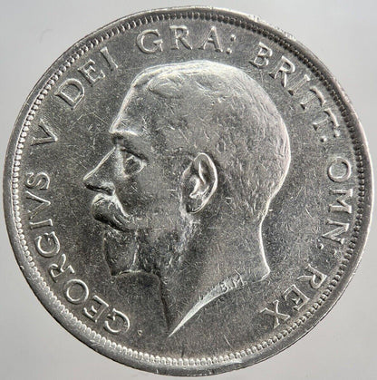 1915 George V Half-Crown Silver Coin | Very High Grade | a5873