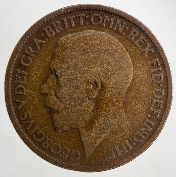 1915 George V Half-Penny Coin | Collectable Grade