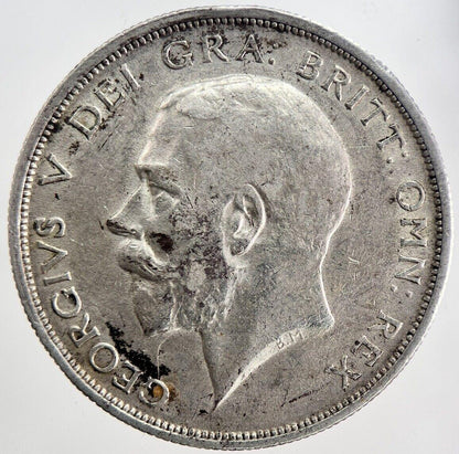 1915 George V Half-Crown Silver Coin | Very High Grade | a6158