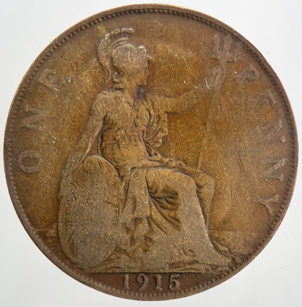 1915 George V One Penny Coin | Collectable Grade