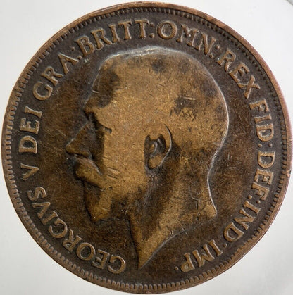 1915 George V One Penny Coin | Collectable Grade