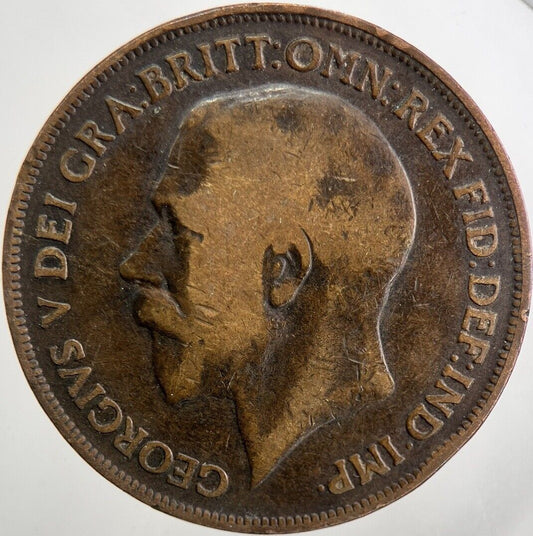 1915 George V One Penny Coin | Collectable Grade