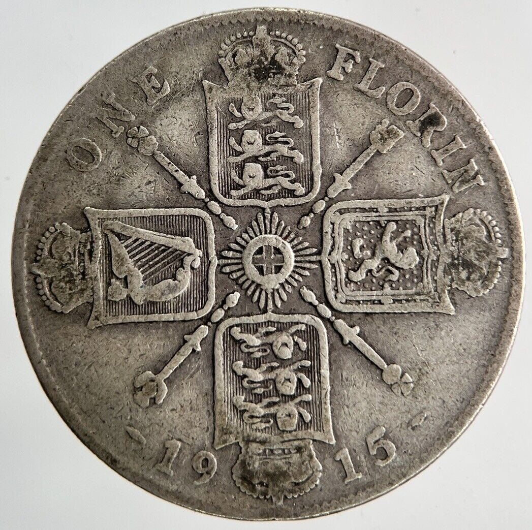 1915 George V Florin Silver Coin | Collectable Grade