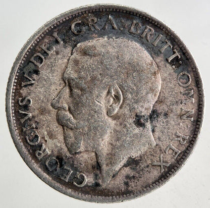 1915 George V Shilling Silver Coin | Fine Collectable Grade