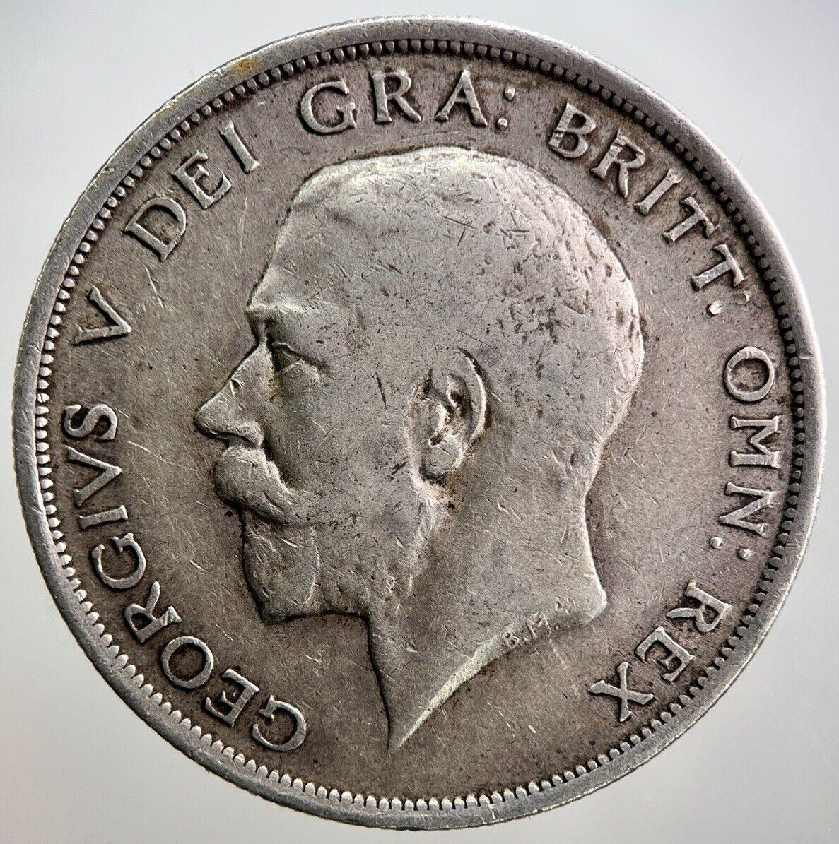 1915 George V Half-Crown Silver Coin | Very High Grade | a2738